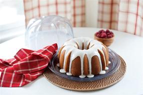 img 3 attached to 🎂 Nordic Ware Bundt Cake Keeper - Clear, Deluxe Design