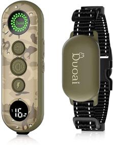 img 4 attached to 🐶 Rechargeable Dog Training Collar with Remote - 3000Ft Range, IPX7 Waterproof E-Collars for Dogs - 3 Safe Modes, Beep, Vibration & 1-16 Shock Levels - Ideal for 8-100lb Dogs
