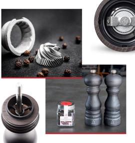 img 3 attached to Peugeot FBA_23546 Manual Pepper Mill, 16 Inch, Chocolate: The Perfect Blend of Style and Functionality