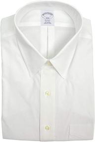 img 1 attached to Regent Pocket Sleeve Men's Clothing and Shirts by Brooks Brothers