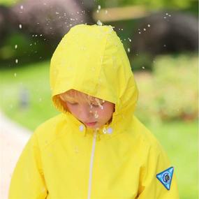 img 2 attached to 🧥 SHIBASHAN Waterproof Windbreaker: Ultimate Lightweight Clothing for Boys (Ages 10-12)
