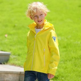 img 3 attached to 🧥 SHIBASHAN Waterproof Windbreaker: Ultimate Lightweight Clothing for Boys (Ages 10-12)