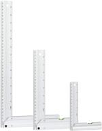 📏 powertec 80005: premium l shaped square levels for accurate alignment logo