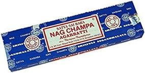 img 1 attached to Exquisite Nag Champa Incense: Premium 100 Gram Pak by Satya Sai Baba