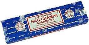 img 3 attached to Exquisite Nag Champa Incense: Premium 100 Gram Pak by Satya Sai Baba