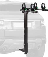 🚲 stegodon 2 double foldable bike hitch rack - heavy duty bicycle carrier racks with 2'' hitch receiver for cars, trucks, suvs, hatchback rvs, suvs, and minivans logo