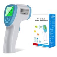 🌡️ infrared thermometer for adults: non-contact digital forehead thermometer with fever alarm and accurate reading for baby, kids, and adults logo