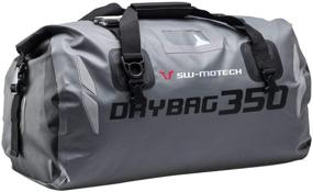 img 1 attached to 🎒 Премиум сумка SW-Motech Drybag 350 для хвоста: водонепроницаемое и стильное хранилище в сером/черном цвете