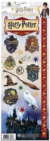 img 1 attached to 🔮 Vibrant 6-Pack Paper House Productions Harry Potter Cardstock Stickers: Add Colorful Magic to Your Crafts