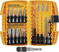 🔧 dewalt dw2503 screwdriver bit set - rapid load tin - 20-piece: high performance and easy-to-use logo