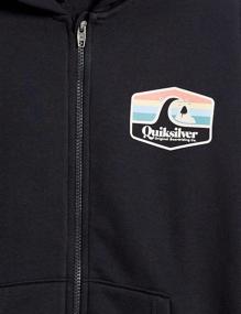 img 1 attached to Quiksilver Youth Sweatshirt Hoodie Black