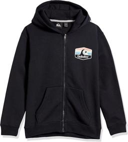 img 2 attached to Quiksilver Youth Sweatshirt Hoodie Black