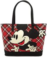 🐭 loungefly disney mickey mouse twill tote standard: a must-have for disney fans! logo