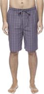 🩳 woven cotton lounge shorts for men - clothing and sleepwear logo