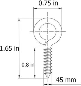 img 3 attached to AxeSickle Small Tapping Screws 🔩 Eyelet: Efficient Fastening Solution for Multiple Projects