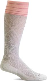 img 4 attached to Comfy and Stylish Sockwell Women's The Raj Graduated Compression Sock