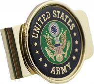 💰 military money clip with army logo logo