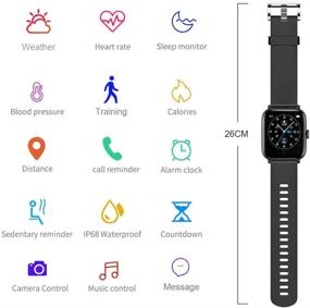 img 3 attached to Gushull Fitness Tracker Watch Heart Rate Monitor: The Ultimate Activity Tracker Watch for Women, Men, and Gifting