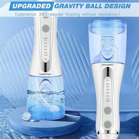 img 3 attached to 2021 Upgraded Cordless Water Flosser - Professional Oral Irrigator, IPX7 Waterproof 💦 Dental Flosser. Includes Travel Bag, 7 Jet Tips. Rechargeable for Home & Travel.