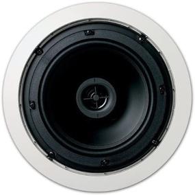 img 2 attached to Immerse Yourself in Quality Sound with Jamo 6.5CS In-Ceiling Surround Sound Home Theater Speakers - Round (Pair)