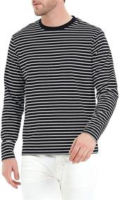 img 4 attached to 👕 Stylish and Comfy Crewneck Long Sleeve T Shirt Pullover - Perfect for All-Day Wear