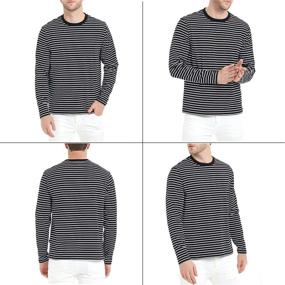 img 3 attached to 👕 Stylish and Comfy Crewneck Long Sleeve T Shirt Pullover - Perfect for All-Day Wear