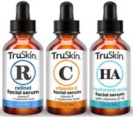 🌱 truskin retinol hyaluronic defying vitamin logo