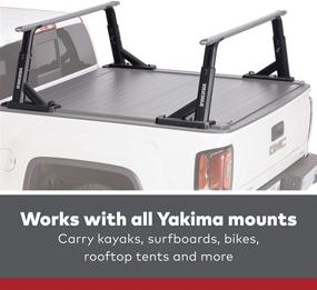 img 3 attached to 🚚 YAKIMA Overhaul HD - Прочная регулируемая стойка для грузовиков с высотой для тяжелых нагрузок