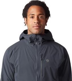 img 2 attached to Enhanced Agility: Mountain Hardwear Men's Stretch Ozonic Jacket