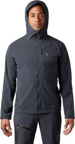 img 4 attached to Enhanced Agility: Mountain Hardwear Men's Stretch Ozonic Jacket