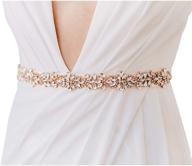 sweetv rhinestone wedding applique: exquisite bridesmaid women's accessories logo