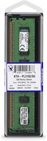 img 1 attached to 💾 Kingston Technology 8GB DDR3 1600MHz PC3-12800 ECC DIMM Память: Совместима с настольными компьютерами HP/Compaq - KTH-PL316E/8G