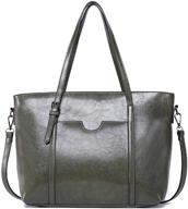 dreubea upgraded women's handbags & wallets: stylish shoulder crossbody with extra capacity logo