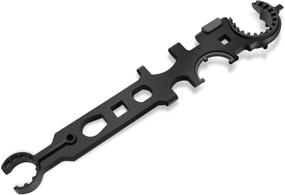 img 4 attached to Multi Function Wrench Multifunctional Sports Black