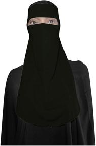 img 3 attached to Nosepiece Breathable Clothing Muslim Islamic Women's Accessories