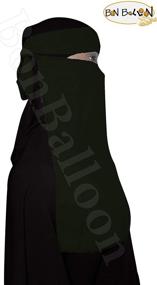 img 1 attached to Nosepiece Breathable Clothing Muslim Islamic Women's Accessories