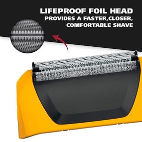 img 3 attached to 🔪 Wahl Yellow Lifeproof Shaver Replacement Foils, Cutters and Head for 7061 Series - #7045-100: Get Your Shaver Back to Peak Performance!