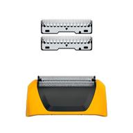 🔪 wahl yellow lifeproof shaver replacement foils, cutters and head for 7061 series - #7045-100: get your shaver back to peak performance! logo