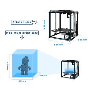 img 2 attached to 🖨️ TRONXY Industrial Grade Precision 3D Printer - 330x330x400mm Structure