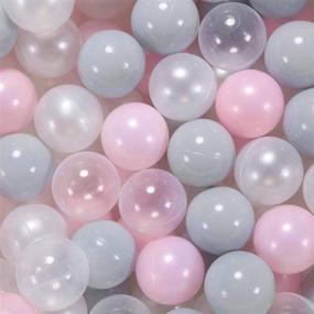 img 4 attached to 🎉 Colorful Plastic Balls – Ideal for Toddler Birthday Parties