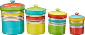 img 3 attached to 🎨 Certified International 25630 Mariachi Multicolor: Vibrant and Versatile Dinnerware Set