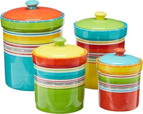 img 4 attached to 🎨 Certified International 25630 Mariachi Multicolor: Vibrant and Versatile Dinnerware Set