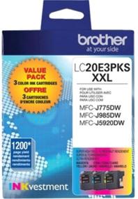 img 1 attached to Brother LC20E3PKS 3 Pack Super Cartridges