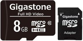 img 4 attached to 📷 Gigastone 8GB Micro SD Card: FHD Video, Surveillance Cam Drone Action Camera Proffessional, 80MB/s Micro SDHC Class 10