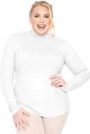 stretch comfort womens sleeve turtleneck women's clothing logo