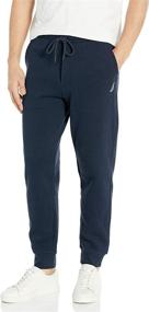 img 2 attached to 🏴 Nautica Men's Anchor Fleece Jogger Pants