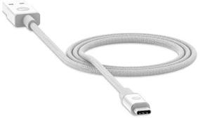 img 1 attached to 🔌 mophie High-Speed USB-C to USB-A Charging Cable - 1M - White - Compatible with Apple Devices