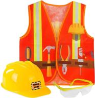 👷 eye-catching tigerdoe construction worker costume glasses: play the part in style! logo