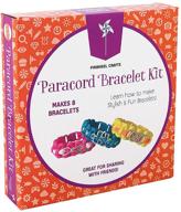 complete paracord charm bracelet making set: crafting made easy! логотип