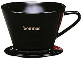 img 1 attached to ☕️ Керамический кофейный дропер Bonmac Cone - 2 чашки с одним отверстием.